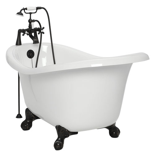 acrylic clawfoot tub