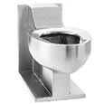 Stainless steel ADA compliant toilet