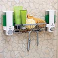 Wall mount shower caddy