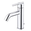 Single handle single hole bathroom faucet