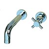 Modern style vessel faucet with single lever handle