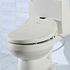 Bidet style toilet seat