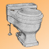 Case antique toilet