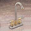 Valley bar/prep faucet