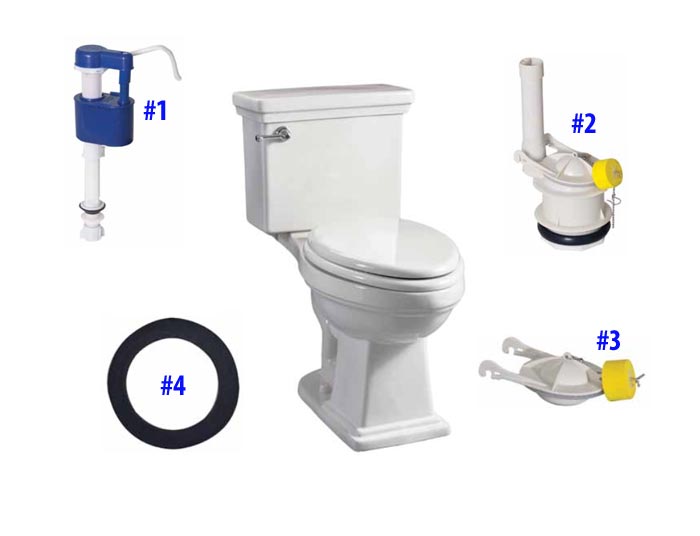 Parts diagram for hathaway toilets