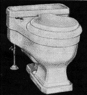 First model A Case toilet