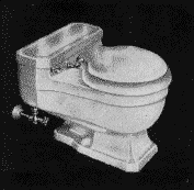 Second model A case toilet