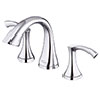 Widespread bathroom faucet