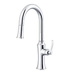 Draper kitchen faucet with pull out spout