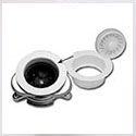 Evolution series disposer flanges