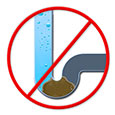 Preventing clogged drains