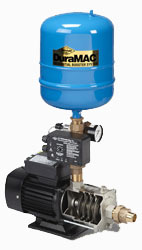 Photo of the DuraMAC residential booster pump system