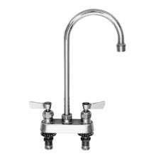 Fisher four inch centerset backsplash handwashing faucet