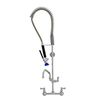 8" Adjustable Wall Mount Pre-Rinse Faucet