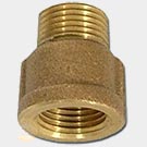 Brass fittings adapter