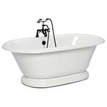 Image of clawfoot bathtub