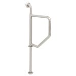 Seachrome floor mounted grab bar