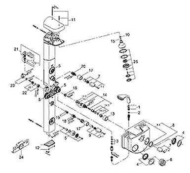 Aquatower 3000 parts diagram