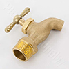 Plain end (not threaded) hose bibb