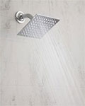 Jaclo Rain Machine square luxury shower head