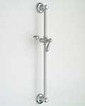 Jaclo retro-style wallbar handshower holder