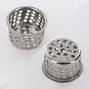 Lavatory drain basin crumb cup