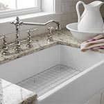 Barclay fireclay apron front sink