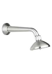 Tapered shower arm with 4-inch head