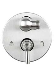 Outdoor shower diverter valve