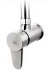 Romeo single lever outdoor shower valve with top port