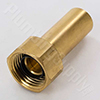 Brass Female Spigot Adapter