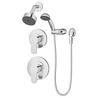 Identity shower head and hand shower system