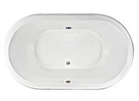 Swirl-Way Enso bathtub