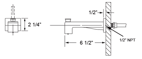 Deluxe Tub Spouts