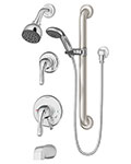 Origins complete tub, handshower, shower set