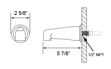 Deluxe Tub Spouts