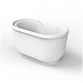 Small Pearl freestanding tub