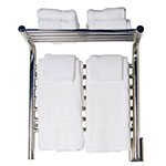 Shelf towel warmer