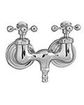 Barclay spigot-style wall mount tub filler faucet