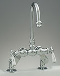 Sign of the Crab deck mounted tub filler faucet