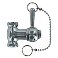 Pull-chain shower valve