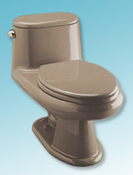 Contempo one-piece toilet